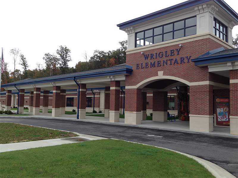 Wrigley Elementary school rebuilt after tornado in West Liberty KY in 2012