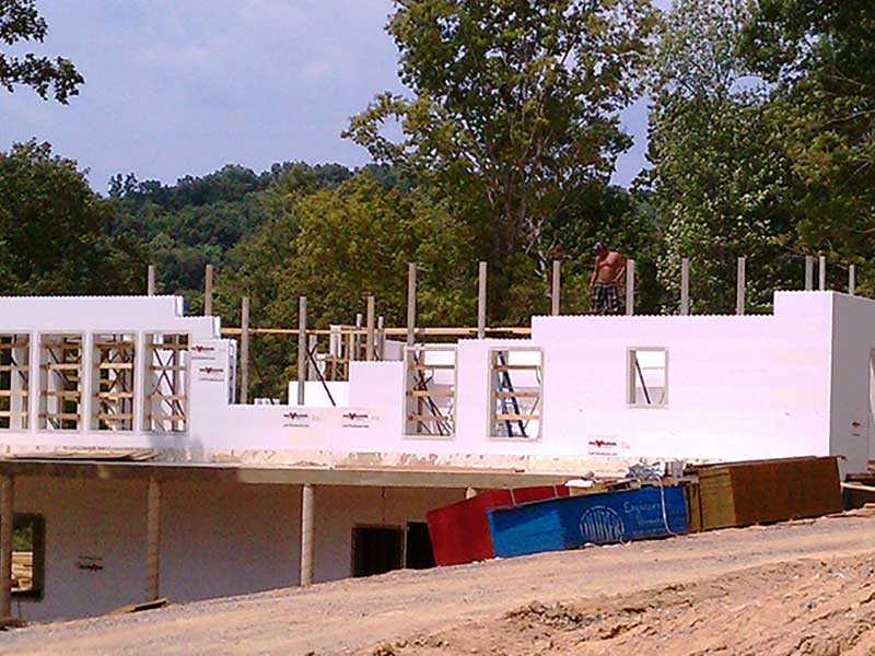 Fox Blocks Net Zero Energy Project, 7645sqft Residential Project in Nashville TN - Green Harbor Building Systems GA