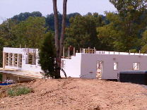 Fox Blocks Net Zero Energy Project, 7645sqft Residential Project in Nashville TN - Green Harbor Building Systems GA
